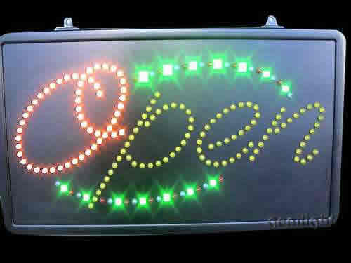 LED Sign Open